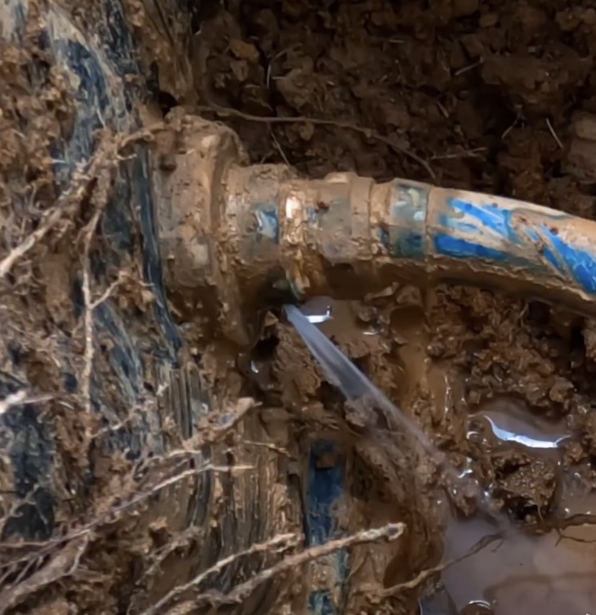 Plumber repairing hidden water leak and damaged pipe in Vancouver